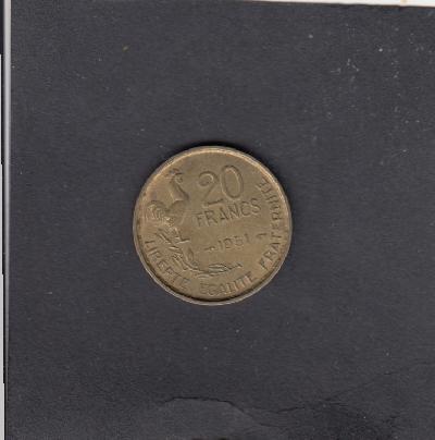 Beschrijving: 20 Francs  4 Feather